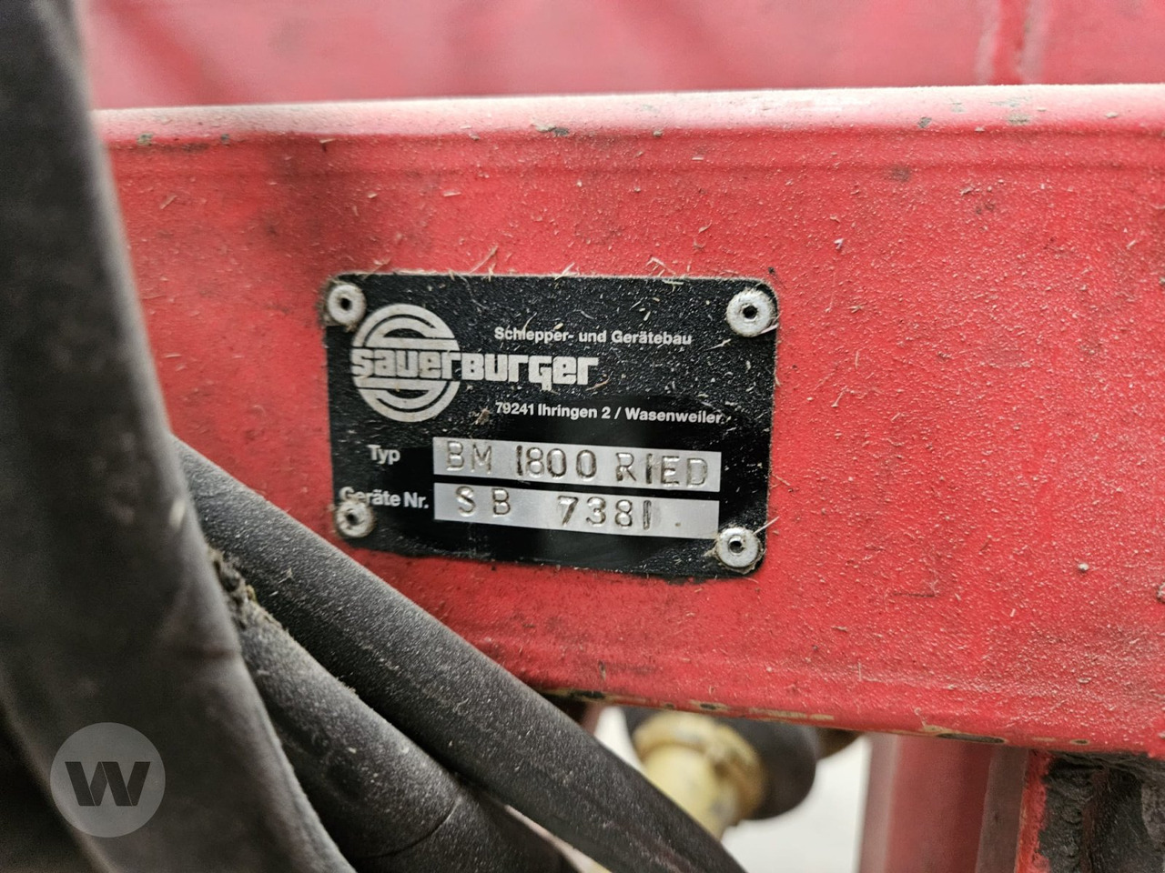 Sauerburger Mörtel BM 1800 RIED - Косилка-измельчитель/ Мульчер: фото 3 Sauerburger Mörtel BM 1800 RIED - Косилка-измельчитель/ Мульчер: фото 3