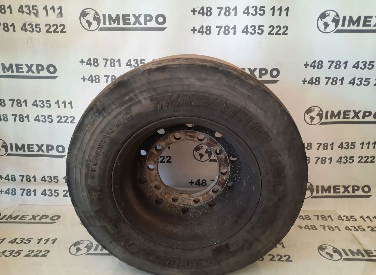 Alcoa Koło opona alufelga felga 17 x 22.5 / 22.5 x 17 / 495/45 r 22,5 - Колесо: фото 2 Alcoa Koło opona alufelga felga 17 x 22.5 / 22.5 x 17 / 495/45 r 22,5 - Колесо: фото 2