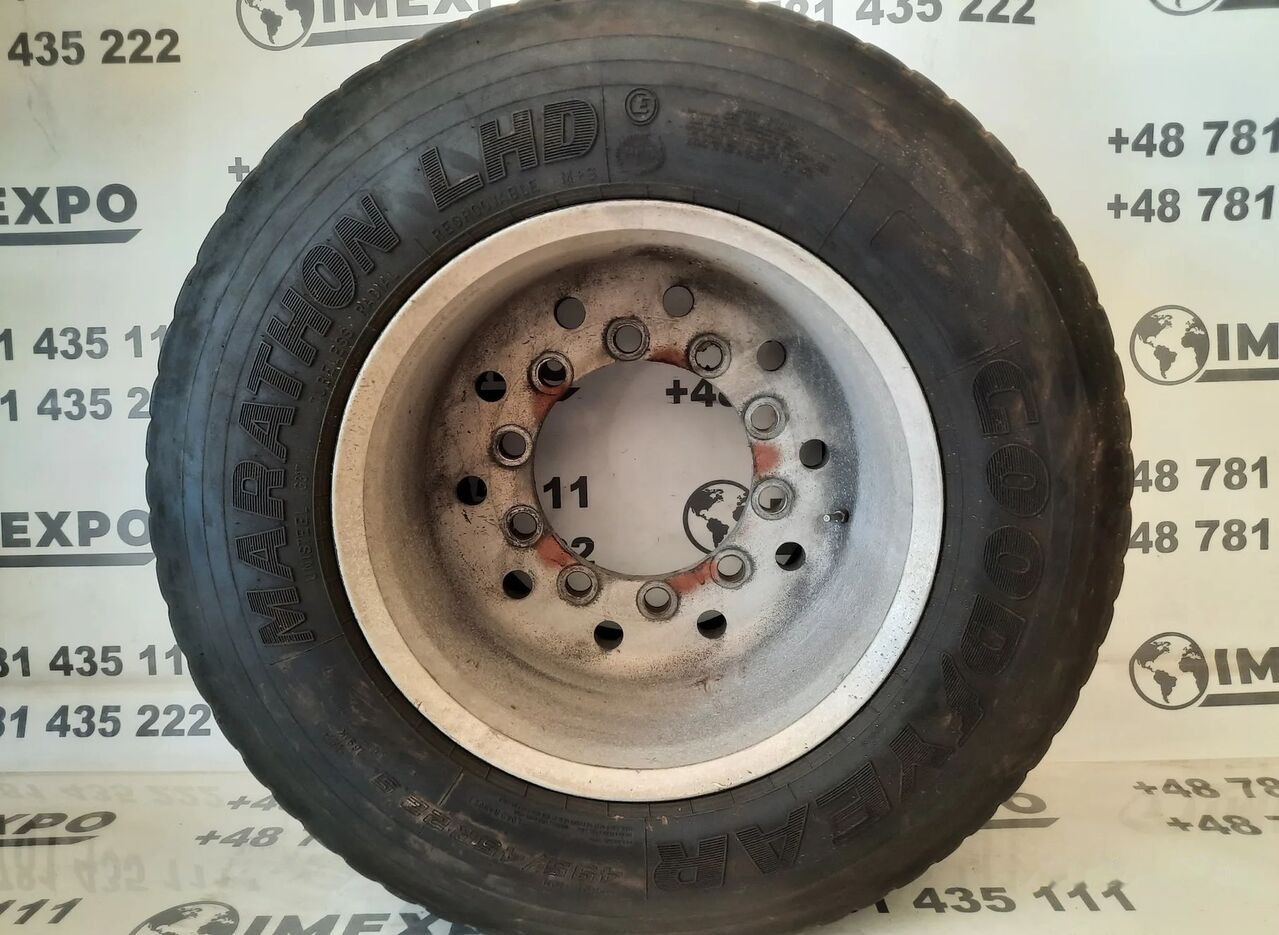 Alcoa Koło opona alufelga felga 17 x 22.5 / 22.5 x 17 / 495/45 r 22,5 - Колесо: фото 1 Alcoa Koło opona alufelga felga 17 x 22.5 / 22.5 x 17 / 495/45 r 22,5 - Колесо: фото 1