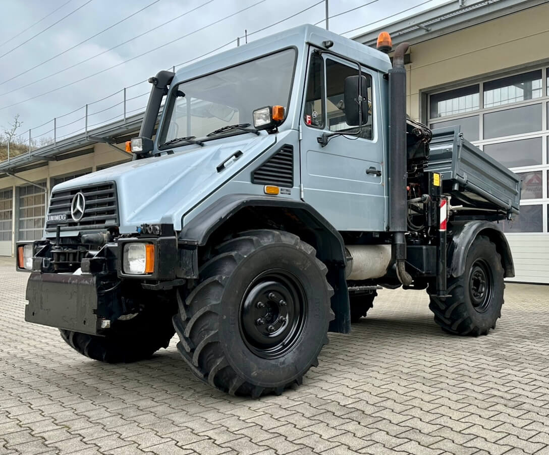 Unimog 130 - U130 418 74426 mit Kran und Winde Mer - Самосвал: фото 3 Unimog 130 - U130 418 74426 mit Kran und Winde Mer - Самосвал: фото 3