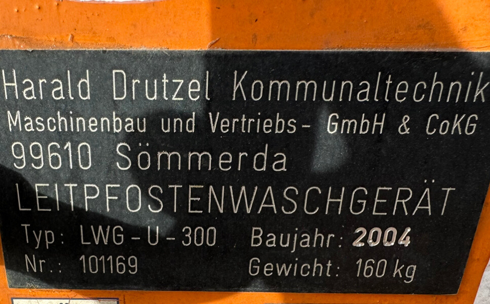 Щетка Unimog Leitpfostenwaschgerät  Drutzel LWG-U-300: фото 8
