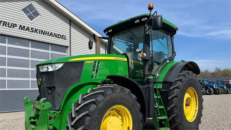John Deere 7280R Næsten nye dæk, Autopower og frontlift - Трактор: фото 1 John Deere 7280R Næsten nye dæk, Autopower og frontlift - Трактор: фото 1