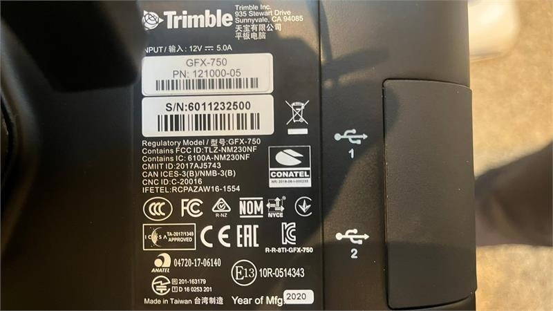 Trimble GFX 750 skærm og Nav 900 antenne - Сельскохозяйственная техника: фото 4 Trimble GFX 750 skærm og Nav 900 antenne - Сельскохозяйственная техника: фото 4