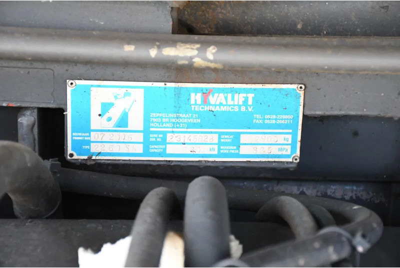 Крюковой мультилифт, Автоманипулятор DAF CF75/310 FAN !!KRAAN/HAAK!!PERSCONTAINER!!HIGH PRESURRE CLEANING!!HOGEDRUK REINIGING!!HOCH DRUCK WASHEN SYSTEM!!REINIGING!GEJO B: фото 18