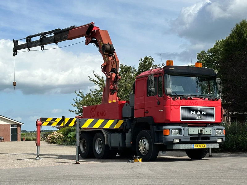 MAN F16 25.502 V10 PALFINGER PK52000 52TM CRANE/GRUE/WINCH!! ELECTRO PACK!!6x4!! - Автоманипулятор: фото 1 MAN F16 25.502 V10 PALFINGER PK52000 52TM CRANE/GRUE/WINCH!! ELECTRO PACK!!6x4!! - Автоманипулятор: фото 1