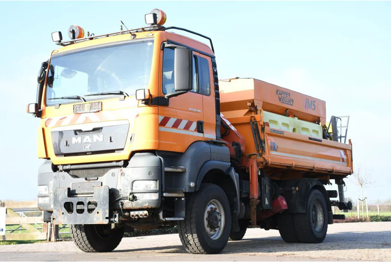 MAN TGS 18.320 4x4!! KRAN/!!!WINTERDIENST/DREISEITENKIPPER!!KOMMUNAL/KLIMA!! - Самосвал, Автоманипулятор: фото 4 MAN TGS 18.320 4x4!! KRAN/!!!WINTERDIENST/DREISEITENKIPPER!!KOMMUNAL/KLIMA!! - Самосвал, Автоманипулятор: фото 4