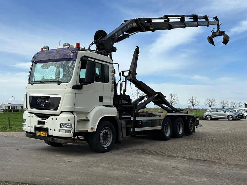 MAN TGS 35.400 8X4 !!TRIPLE!! 24tm KRAAN/HAAKARM!!RADIO REMOTE!! - Крюковой мультилифт, Автоманипулятор: фото 5 MAN TGS 35.400 8X4 !!TRIPLE!! 24tm KRAAN/HAAKARM!!RADIO REMOTE!! - Крюковой мультилифт, Автоманипулятор: фото 5