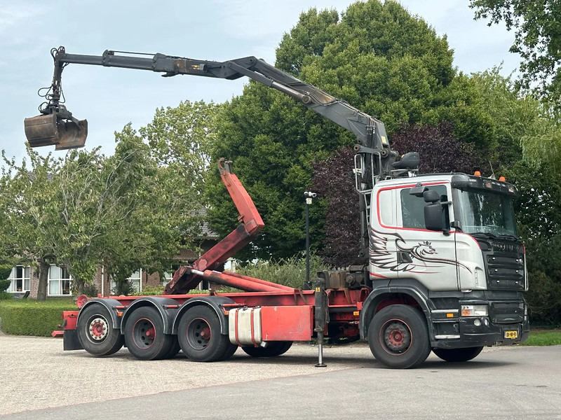 Scania R420 8x4 TRIPLE!!Z-KRAAN/HAAK!! MANUELL!!!SCHROTT/METALL!! - Крюковой мультилифт, Автоманипулятор: фото 3 Scania R420 8x4 TRIPLE!!Z-KRAAN/HAAK!! MANUELL!!!SCHROTT/METALL!! - Крюковой мультилифт, Автоманипулятор: фото 3