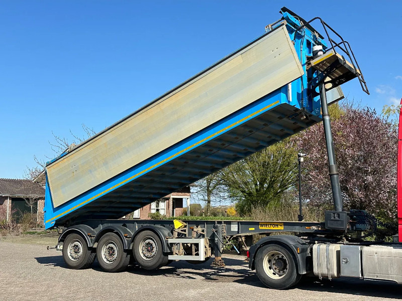 Wielton 3 assige kipper!!Milieukleppen!STUURAS/STEERINAXLE!! - Самосвальный полуприцеп: фото 2 Wielton 3 assige kipper!!Milieukleppen!STUURAS/STEERINAXLE!! - Самосвальный полуприцеп: фото 2