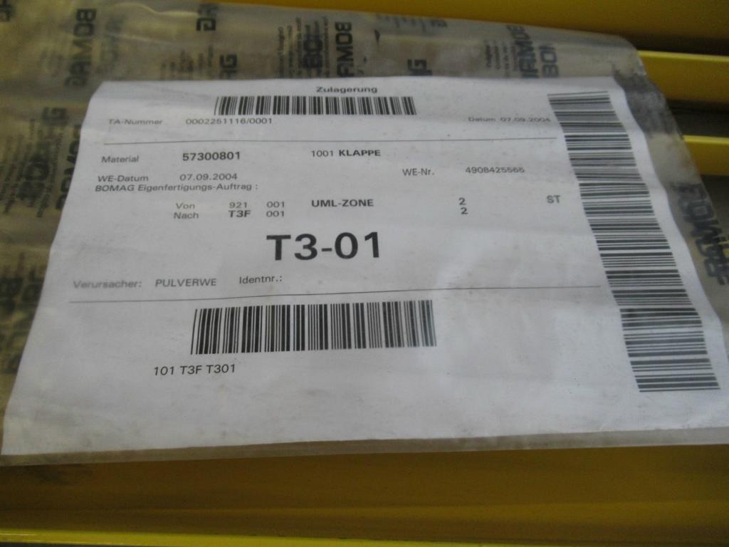 Bomag 57300801 - - Дверь и запчасти для Строительной техники: фото 3 Bomag 57300801 - - Дверь и запчасти для Строительной техники: фото 3