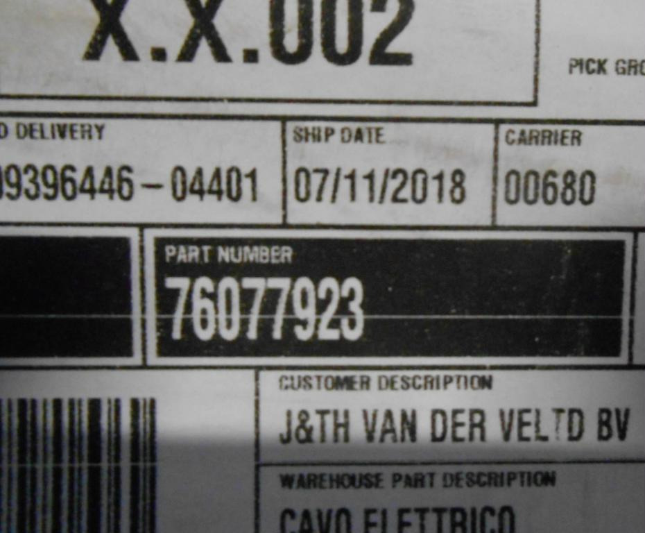 Новый Кабели/ Провода для Строительной техники Case 76077923 -: фото 7 Новый Кабели/ Провода для Строительной техники Case 76077923 -: фото 7