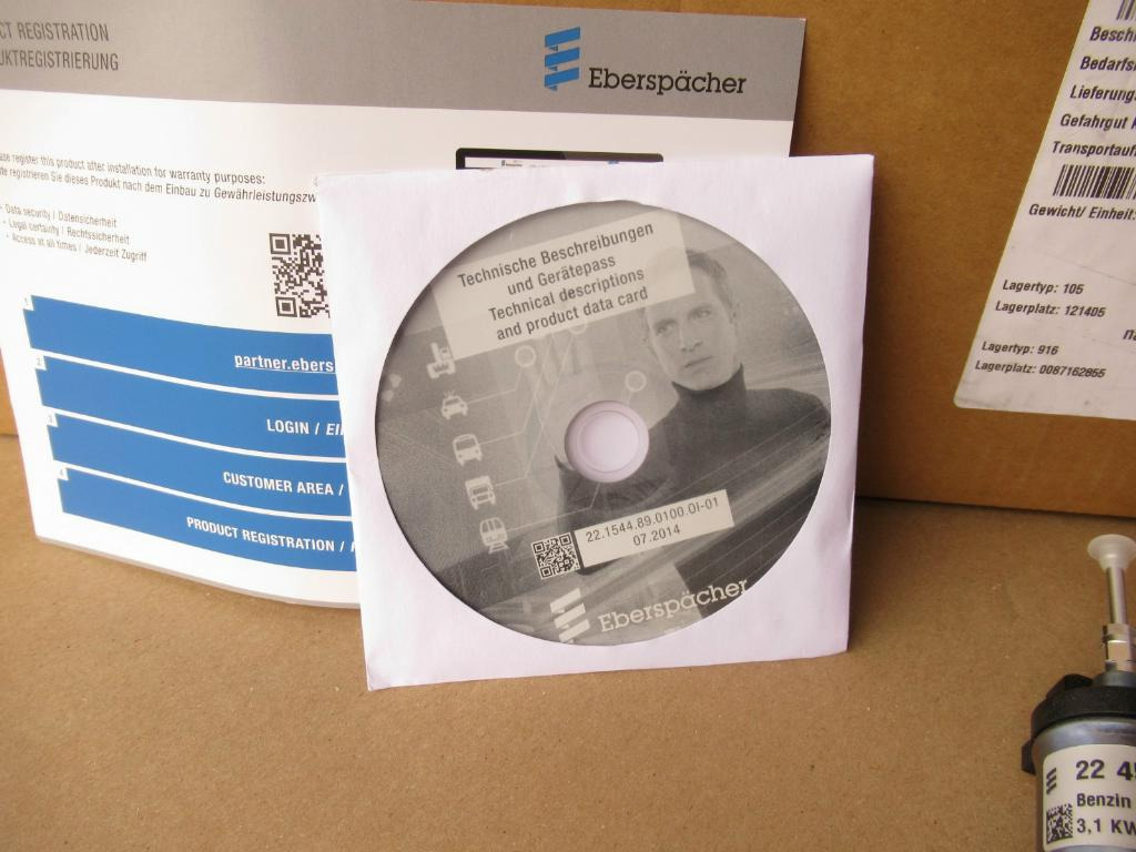 Новый Отопление/ Вентиляция для Строительной техники Eberspacher HG.D5 24V -: фото 9