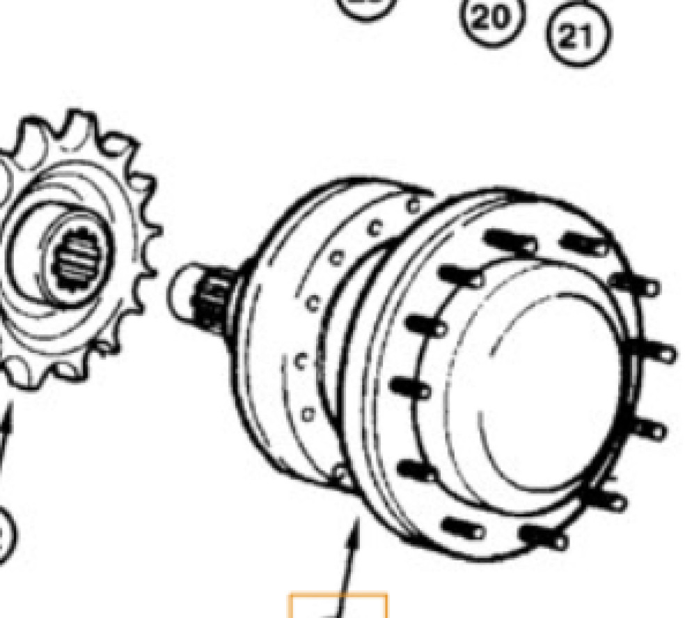 New Holland 75251577 - 75251694 - Бортовой редуктор для Сельскохозяйственной техники: фото 1 New Holland 75251577 - 75251694 - Бортовой редуктор для Сельскохозяйственной техники: фото 1