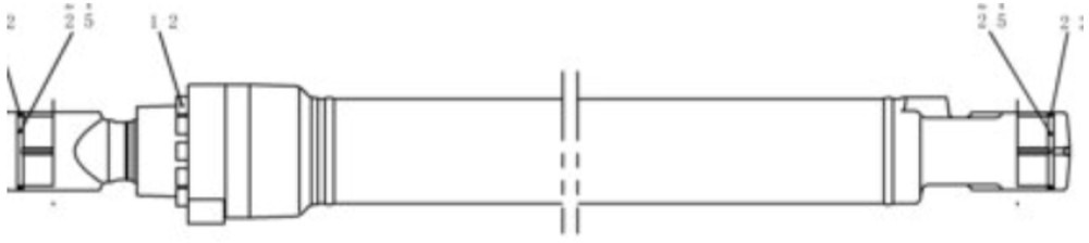 New Holland YN01V00153F2 - Гидравлический цилиндр для Строительной техники: фото 1 New Holland YN01V00153F2 - Гидравлический цилиндр для Строительной техники: фото 1