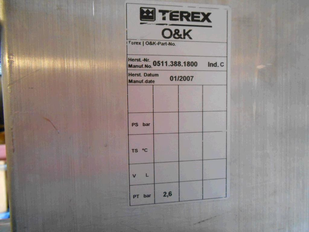 Terex O&K 6002157 - 4027493 - Интеркулер для Строительной техники: фото 5 Terex O&K 6002157 - 4027493 - Интеркулер для Строительной техники: фото 5
