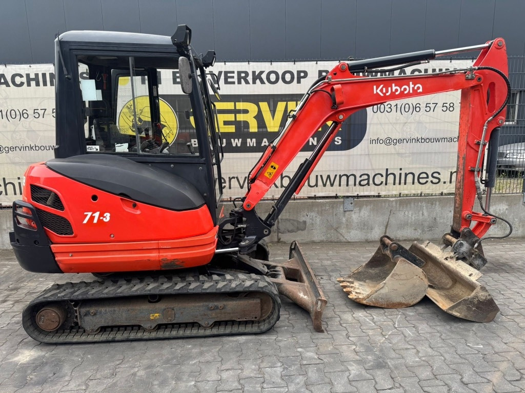 Kubota KX 71-3 - Мини-экскаватор: фото 1 Kubota KX 71-3 - Мини-экскаватор: фото 1