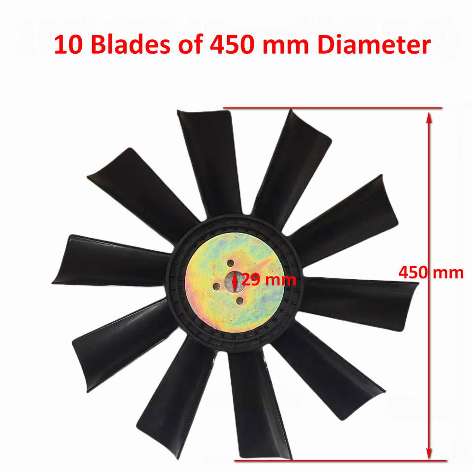 Qingdao Promising Engine Cooling Fan Blade for China Loader - Вентилятор для Колёсных погрузчиков: фото 4 Qingdao Promising Engine Cooling Fan Blade for China Loader - Вентилятор для Колёсных погрузчиков: фото 4