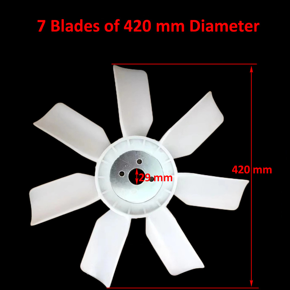 Qingdao Promising Engine Cooling Fan Blade for China Loader - Вентилятор для Колёсных погрузчиков: фото 3 Qingdao Promising Engine Cooling Fan Blade for China Loader - Вентилятор для Колёсных погрузчиков: фото 3