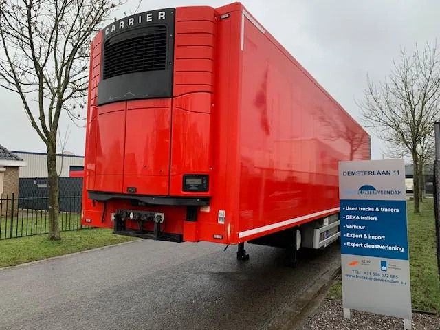 H.T.F. Heiwo HTF 2 axle Frigo trailer 1 axle steering Carrier Vector city dubbele verdamper MOT 03-2026 - Полуприцеп-рефрижератор: фото 1 H.T.F. Heiwo HTF 2 axle Frigo trailer 1 axle steering Carrier Vector city dubbele verdamper MOT 03-2026 - Полуприцеп-рефрижератор: фото 1