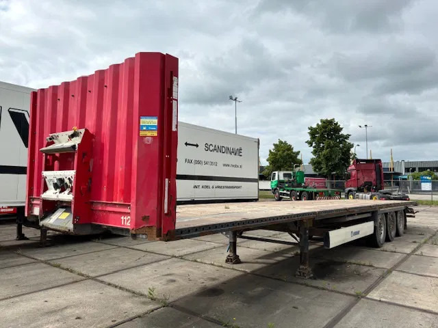 Полуприцеп бортовой/ Платформа Krone SD Flatbed met rongen 41 ton standard chassis: фото 1