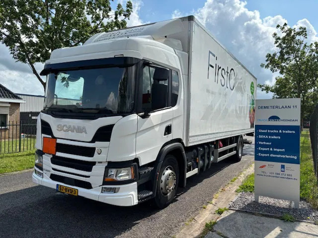 Scania P280 Closed box taillift 2000 kg Fuel CNG ADR - Грузовик с закрытым кузовом: фото 1 Scania P280 Closed box taillift 2000 kg Fuel CNG ADR - Грузовик с закрытым кузовом: фото 1