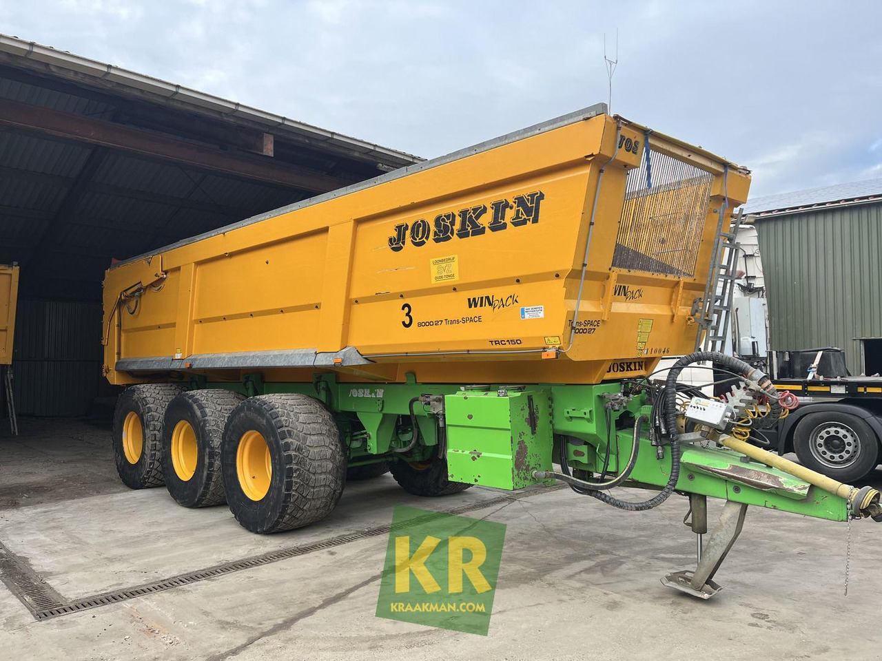 Joskin TP 8000/27 - Сельскохозяйственный прицеп-самосвал: фото 1 Joskin TP 8000/27 - Сельскохозяйственный прицеп-самосвал: фото 1