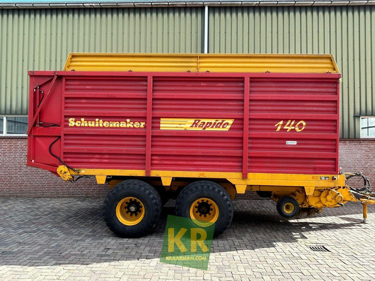 Самозагружающийся прицеп Schuitemaker RAPIDE 140 opraapwagen: фото 1