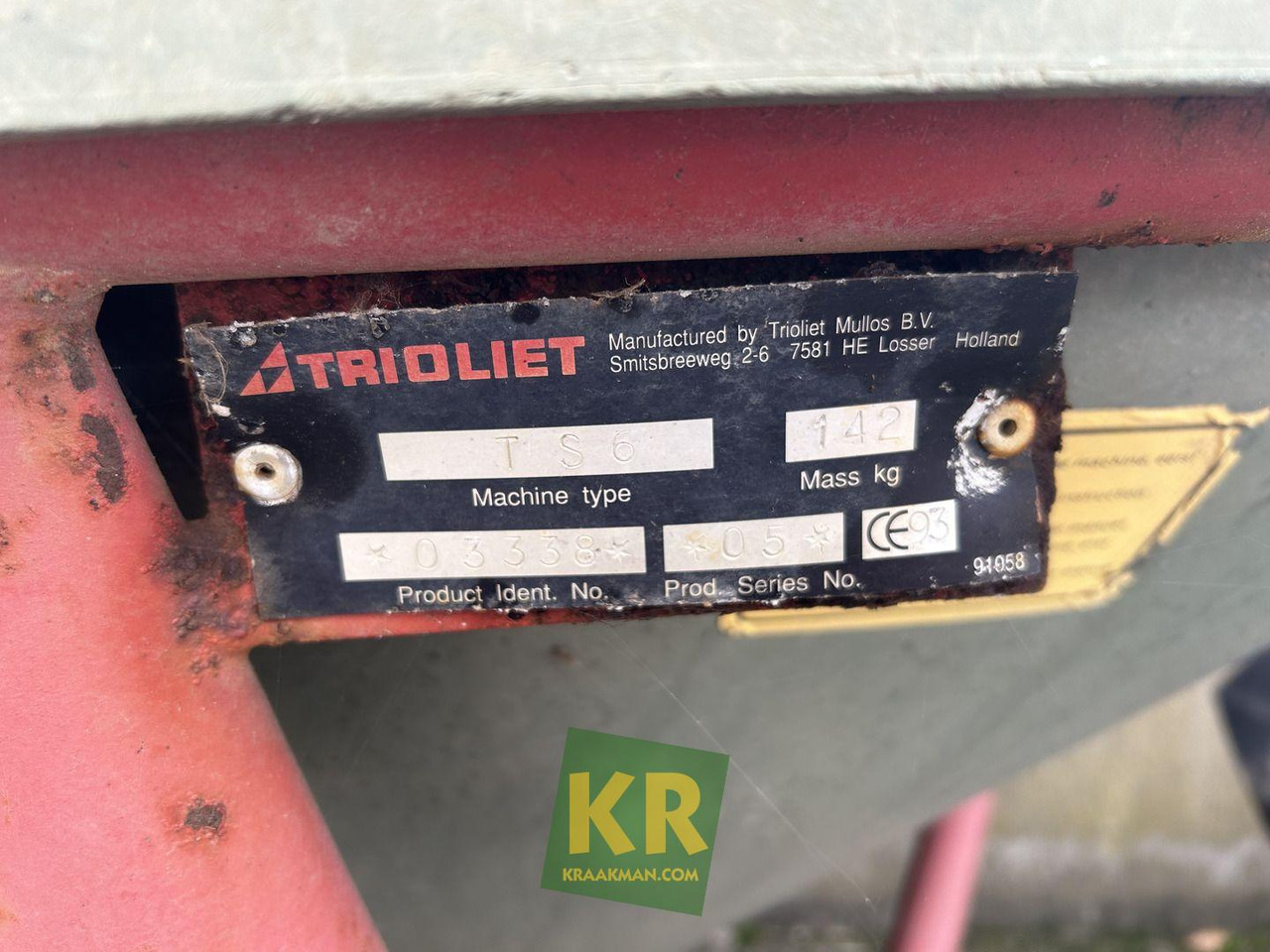 Trioliet TS6 - Разбрасыватель удобрений: фото 5 Trioliet TS6 - Разбрасыватель удобрений: фото 5