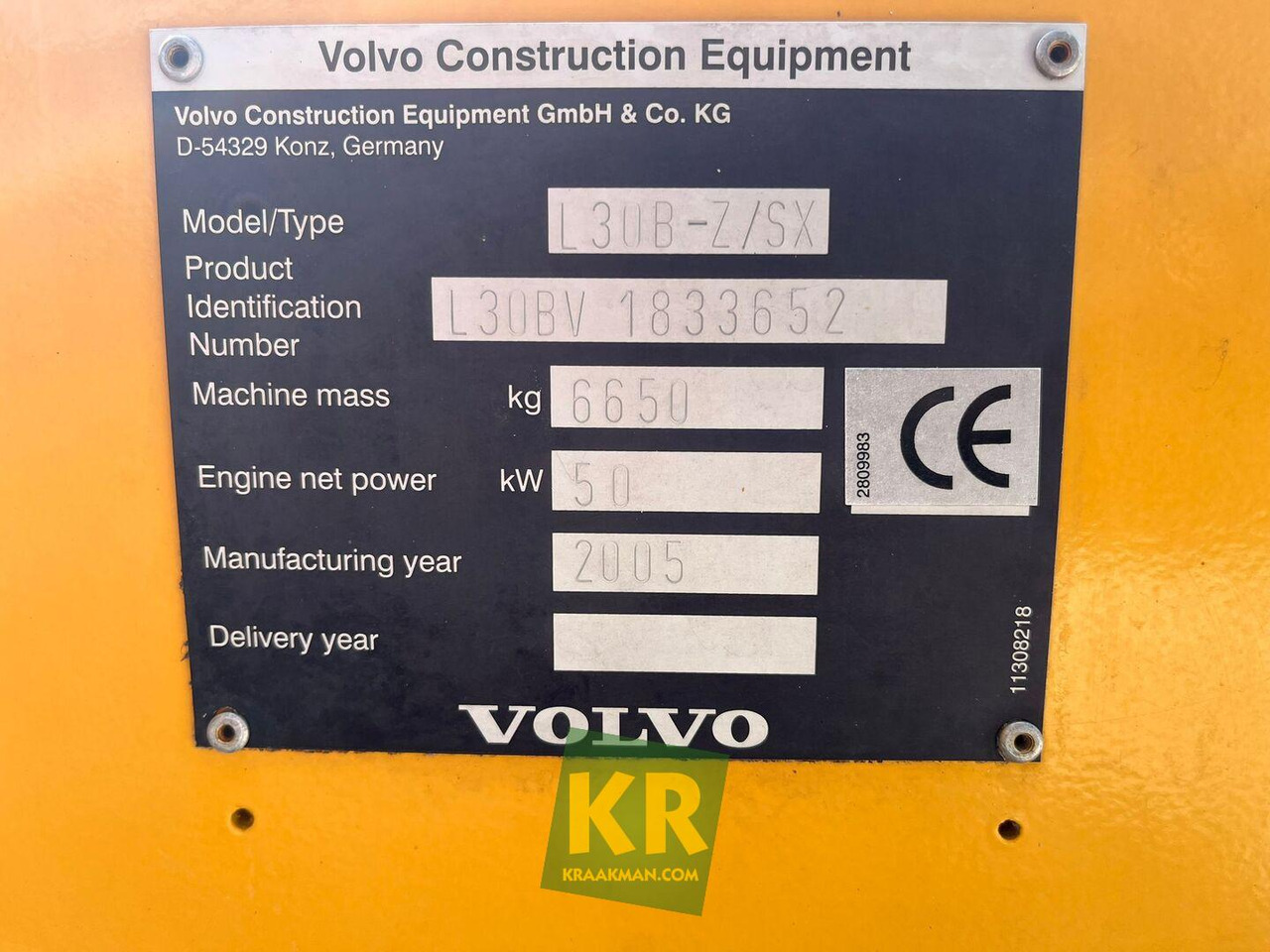 Volvo L30B - Колёсный погрузчик: фото 4 Volvo L30B - Колёсный погрузчик: фото 4