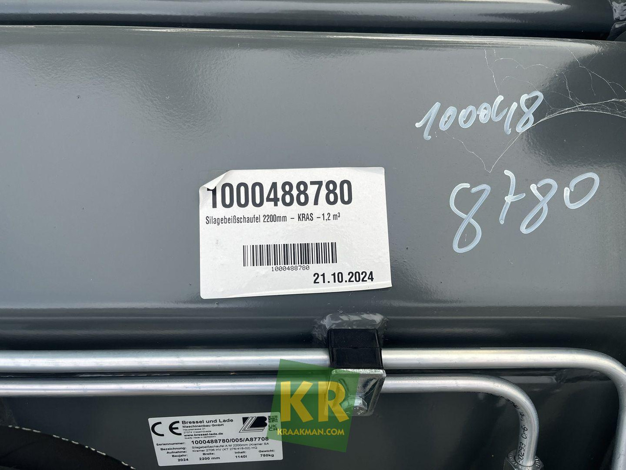 Voorzetstukken Kramer - Ковш для погрузчика: фото 5 Voorzetstukken Kramer - Ковш для погрузчика: фото 5