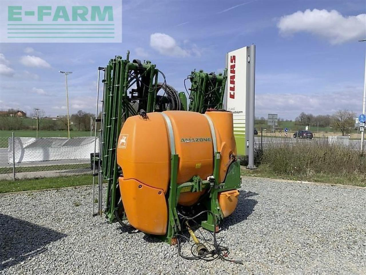 Amazone uf 1201 - Прицепной опрыскиватель: фото 1 Amazone uf 1201 - Прицепной опрыскиватель: фото 1