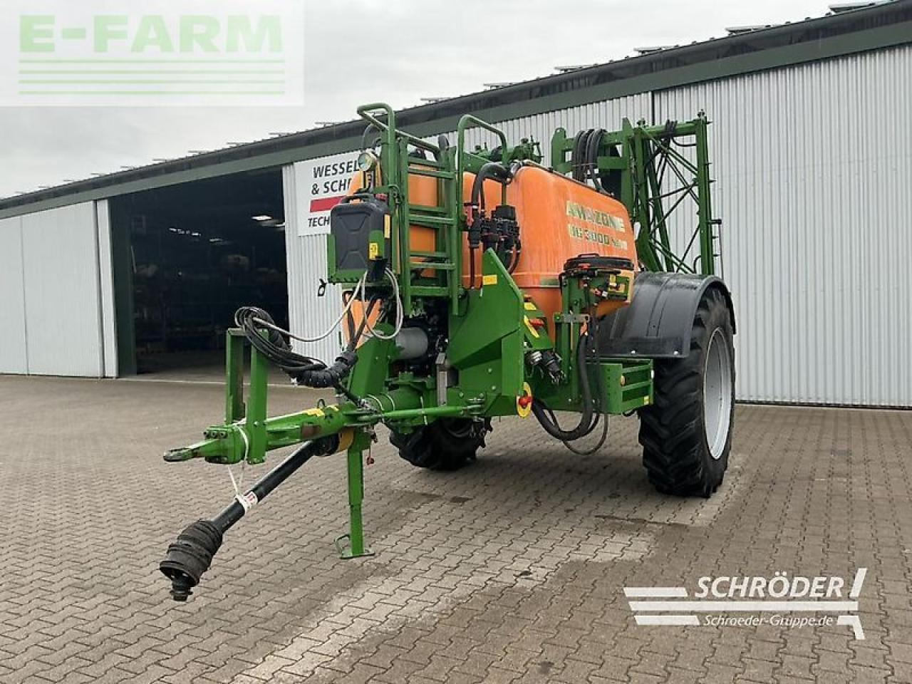 Amazone ug 3000 nova mit druckluftbremse - Прицепной опрыскиватель: фото 2 Amazone ug 3000 nova mit druckluftbremse - Прицепной опрыскиватель: фото 2