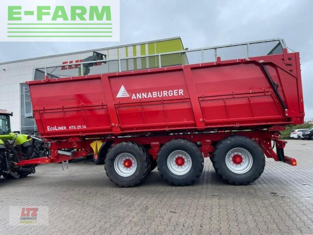 Annaburger hts 29g.14 pa eco-liner - Сельскохозяйственный прицеп-самосвал: фото 2 Annaburger hts 29g.14 pa eco-liner - Сельскохозяйственный прицеп-самосвал: фото 2