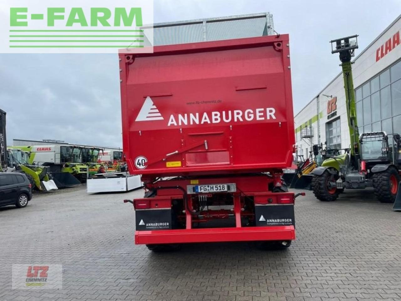 Annaburger hts 29g.14 pa eco-liner - Сельскохозяйственный прицеп-самосвал: фото 4 Annaburger hts 29g.14 pa eco-liner - Сельскохозяйственный прицеп-самосвал: фото 4