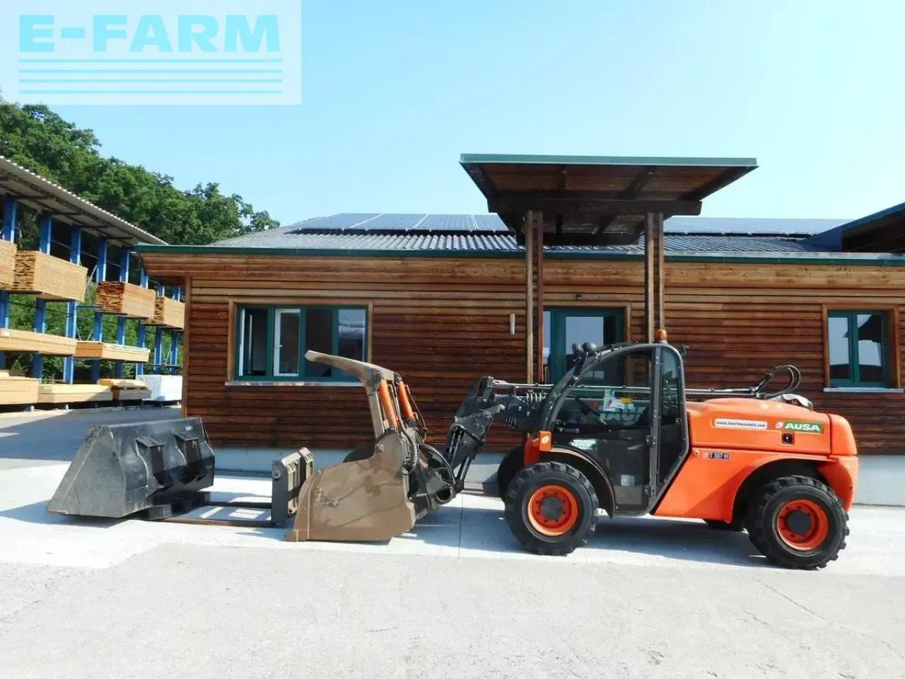 Ausa t307h ( 3t 7m ) nur 2,07 hoch u. 2,02 breit !! - Телескопический погрузчик: фото 1 Ausa t307h ( 3t 7m ) nur 2,07 hoch u. 2,02 breit !! - Телескопический погрузчик: фото 1