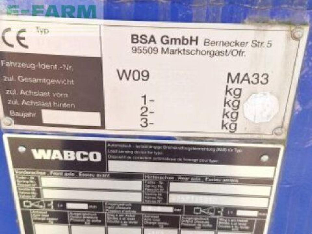 BSA bsa ptw 9 e edelweiss #454 - Цистерна для жидкого навоза: фото 5 BSA bsa ptw 9 e edelweiss #454 - Цистерна для жидкого навоза: фото 5