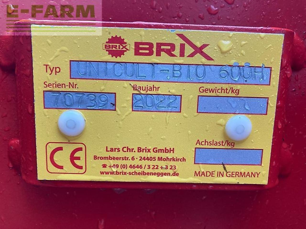 Brix großfederzinkenegge bio 600h - Дисковая борона: фото 3 Brix großfederzinkenegge bio 600h - Дисковая борона: фото 3