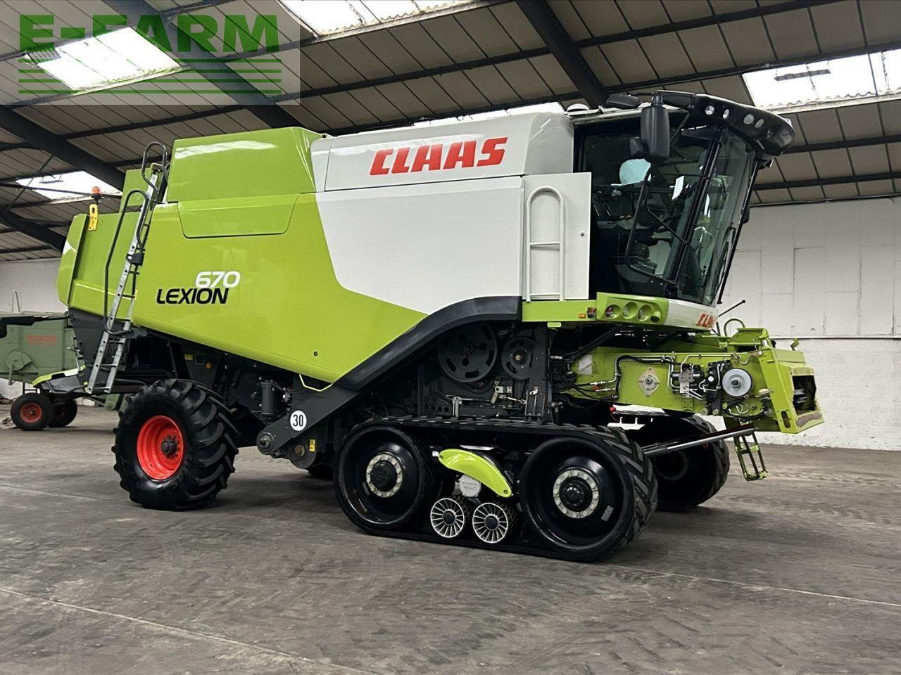 CLAAS USED 2016 LEXION 670TT C/W V770 VARIO CUTTERBAR (52804100) - Зерноуборочный комбайн: фото 4 CLAAS USED 2016 LEXION 670TT C/W V770 VARIO CUTTERBAR (52804100) - Зерноуборочный комбайн: фото 4