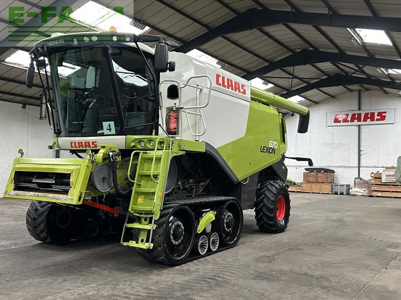 CLAAS USED 2016 LEXION 670TT C/W V770 VARIO CUTTERBAR (52804100) - Зерноуборочный комбайн: фото 2 CLAAS USED 2016 LEXION 670TT C/W V770 VARIO CUTTERBAR (52804100) - Зерноуборочный комбайн: фото 2