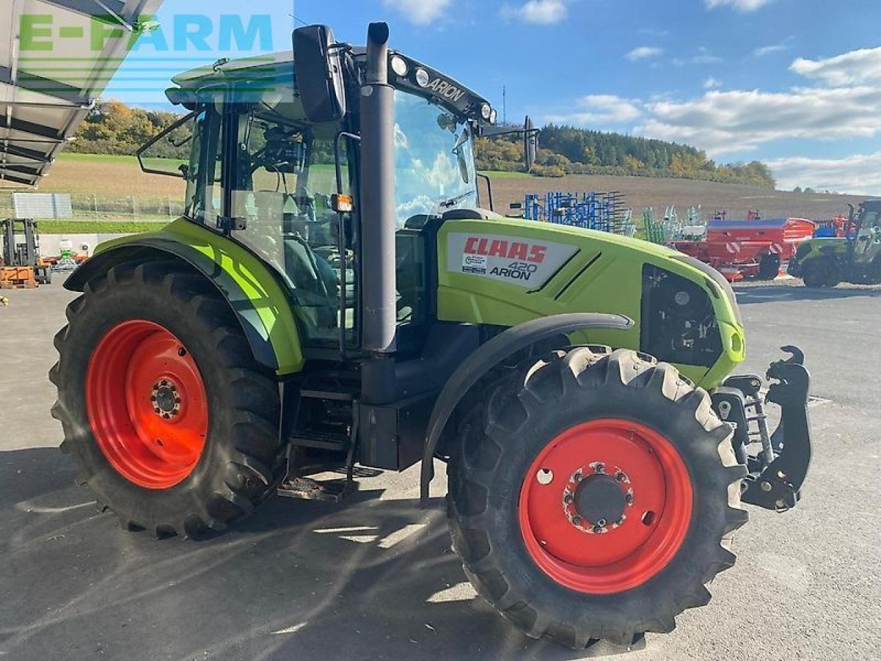 CLAAS arion 420 cis mit lenksystem und frontkraftheber - Трактор: фото 1 CLAAS arion 420 cis mit lenksystem und frontkraftheber - Трактор: фото 1