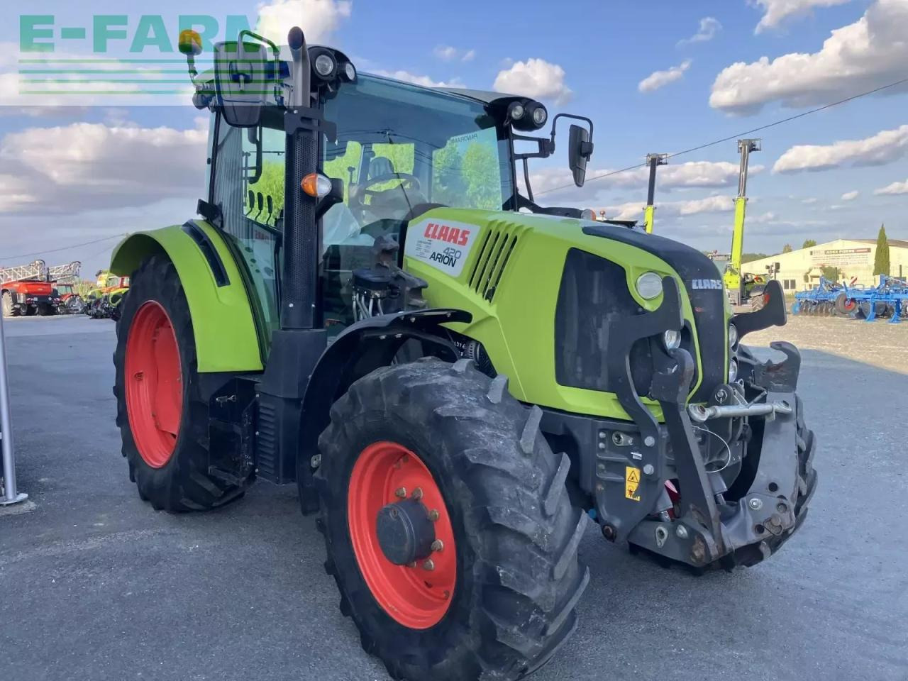 CLAAS arion 420 panoramic + batis - Трактор: фото 5 CLAAS arion 420 panoramic + batis - Трактор: фото 5