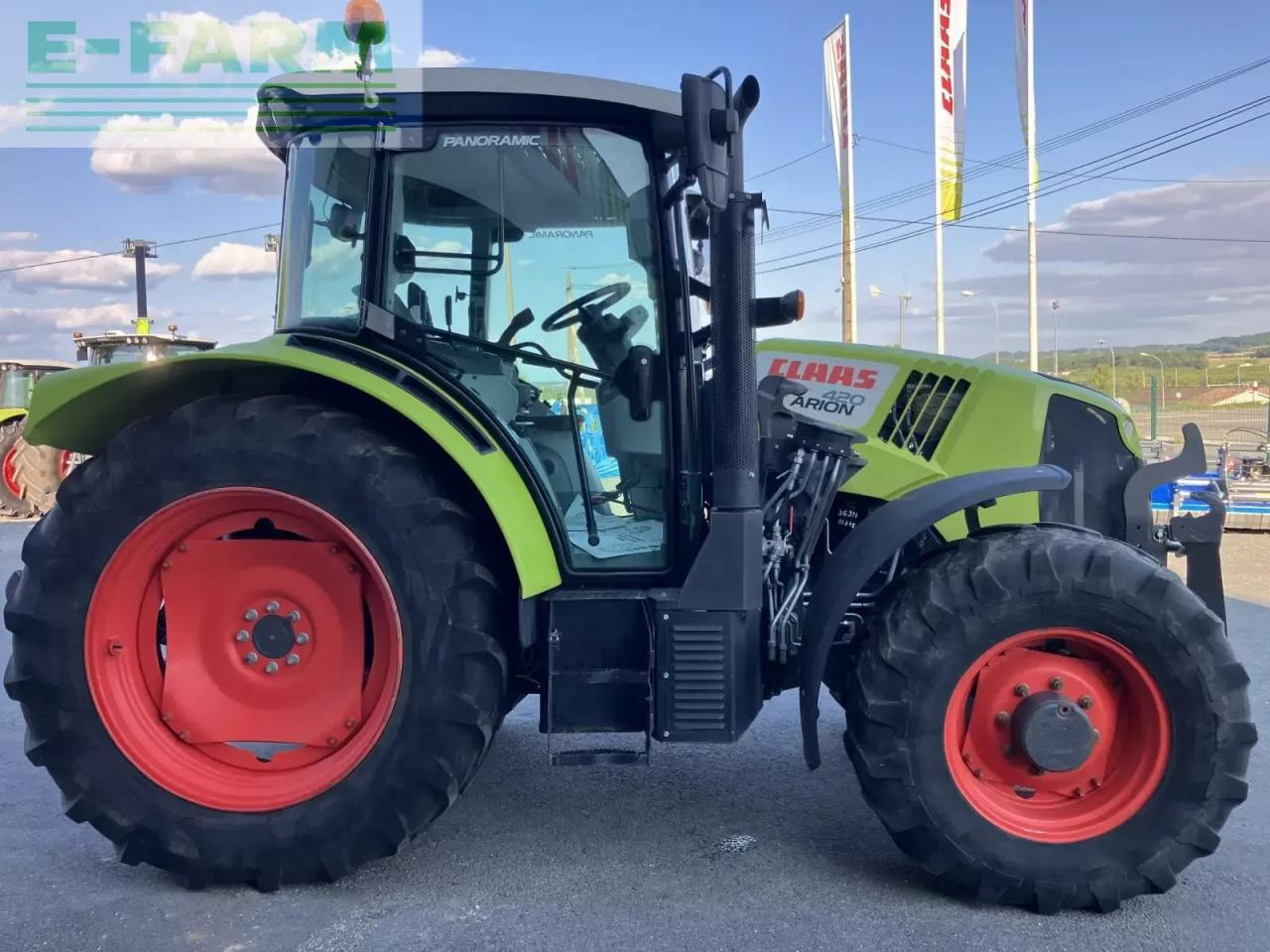CLAAS arion 420 panoramic + batis - Трактор: фото 4 CLAAS arion 420 panoramic + batis - Трактор: фото 4