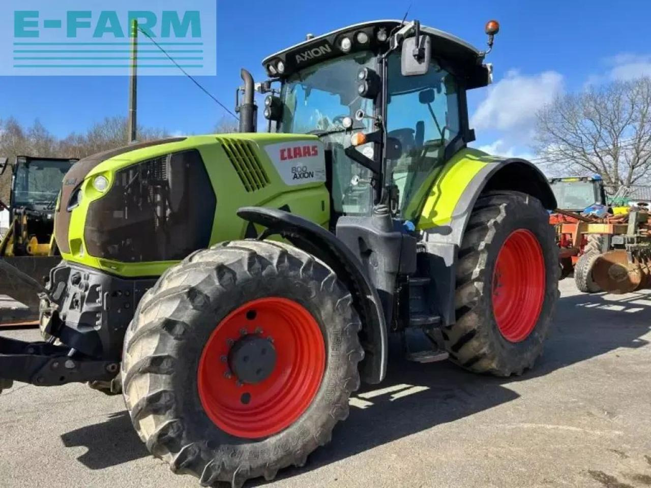 CLAAS axion 800 - Трактор: фото 1 CLAAS axion 800 - Трактор: фото 1