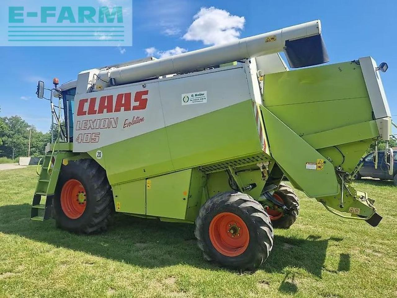 CLAAS lexion 405 - Зерноуборочный комбайн: фото 1 CLAAS lexion 405 - Зерноуборочный комбайн: фото 1