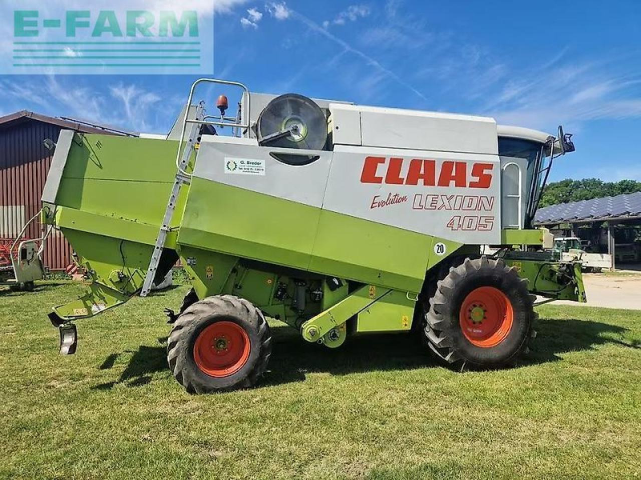 CLAAS lexion 405 - Зерноуборочный комбайн: фото 2 CLAAS lexion 405 - Зерноуборочный комбайн: фото 2