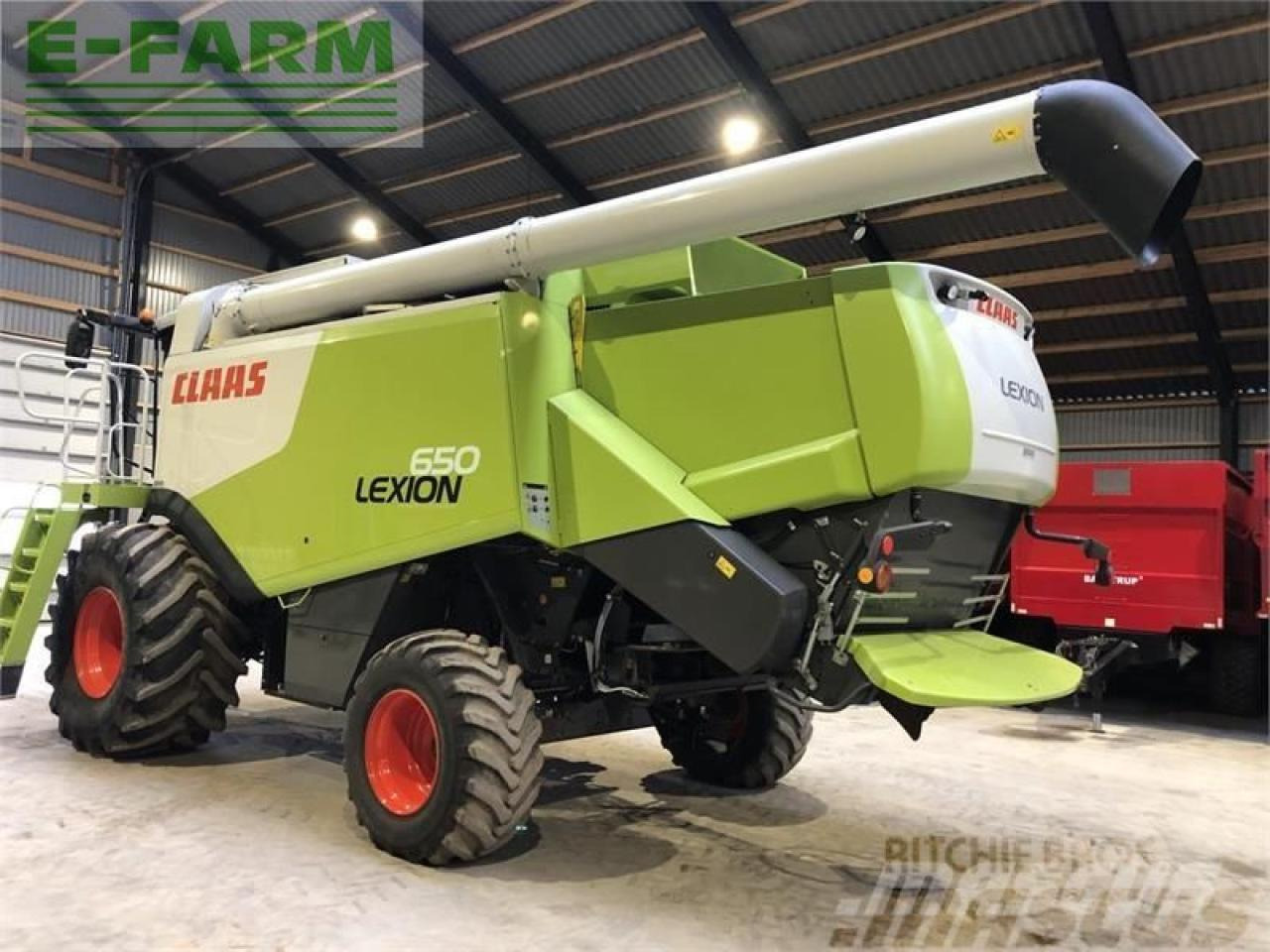 CLAAS lexion 650 - Зерноуборочный комбайн: фото 4 CLAAS lexion 650 - Зерноуборочный комбайн: фото 4