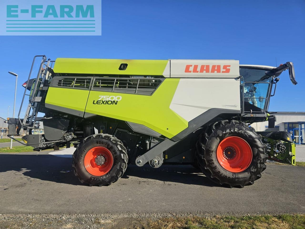 CLAAS lexion 7500 - Зерноуборочный комбайн: фото 4 CLAAS lexion 7500 - Зерноуборочный комбайн: фото 4