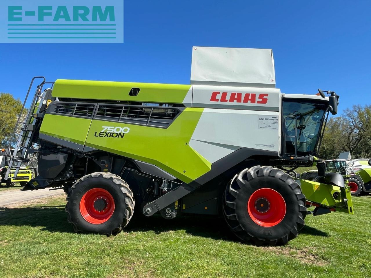 CLAAS lexion 7500 (c85/125) - Зерноуборочный комбайн: фото 1 CLAAS lexion 7500 (c85/125) - Зерноуборочный комбайн: фото 1