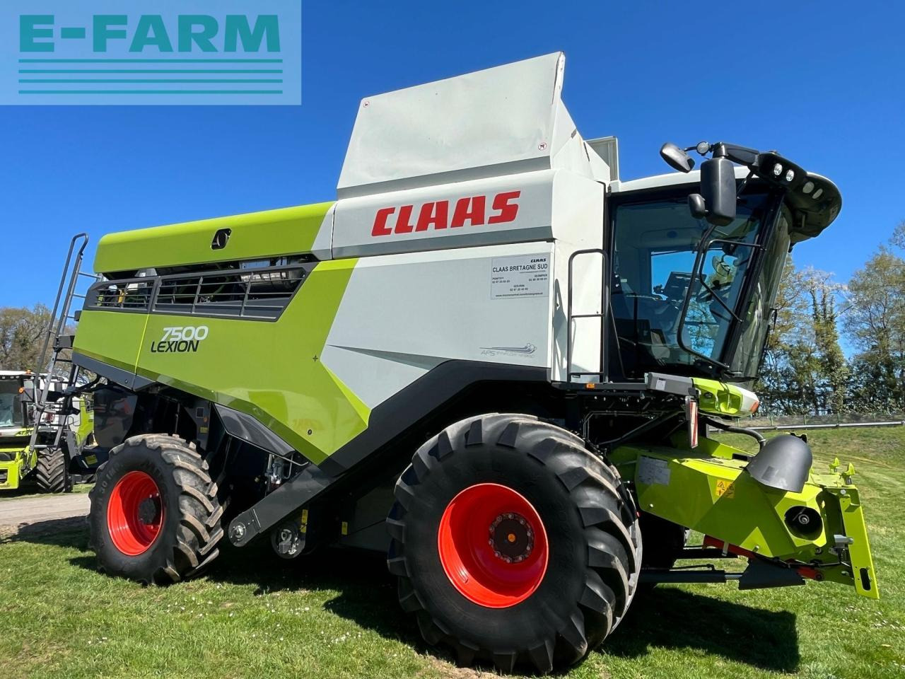 CLAAS lexion 7500 (c85/125) - Зерноуборочный комбайн: фото 2 CLAAS lexion 7500 (c85/125) - Зерноуборочный комбайн: фото 2