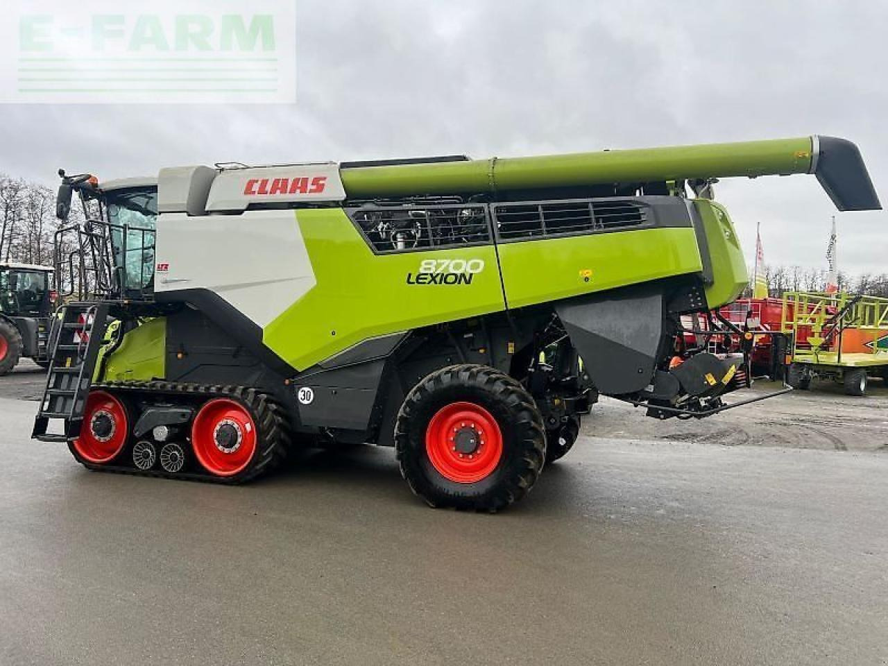 CLAAS lexion 8700 terra trac - Зерноуборочный комбайн: фото 4 CLAAS lexion 8700 terra trac - Зерноуборочный комбайн: фото 4